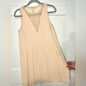 Sezane mini dress pink / blush size 36 - US 4 - used only once